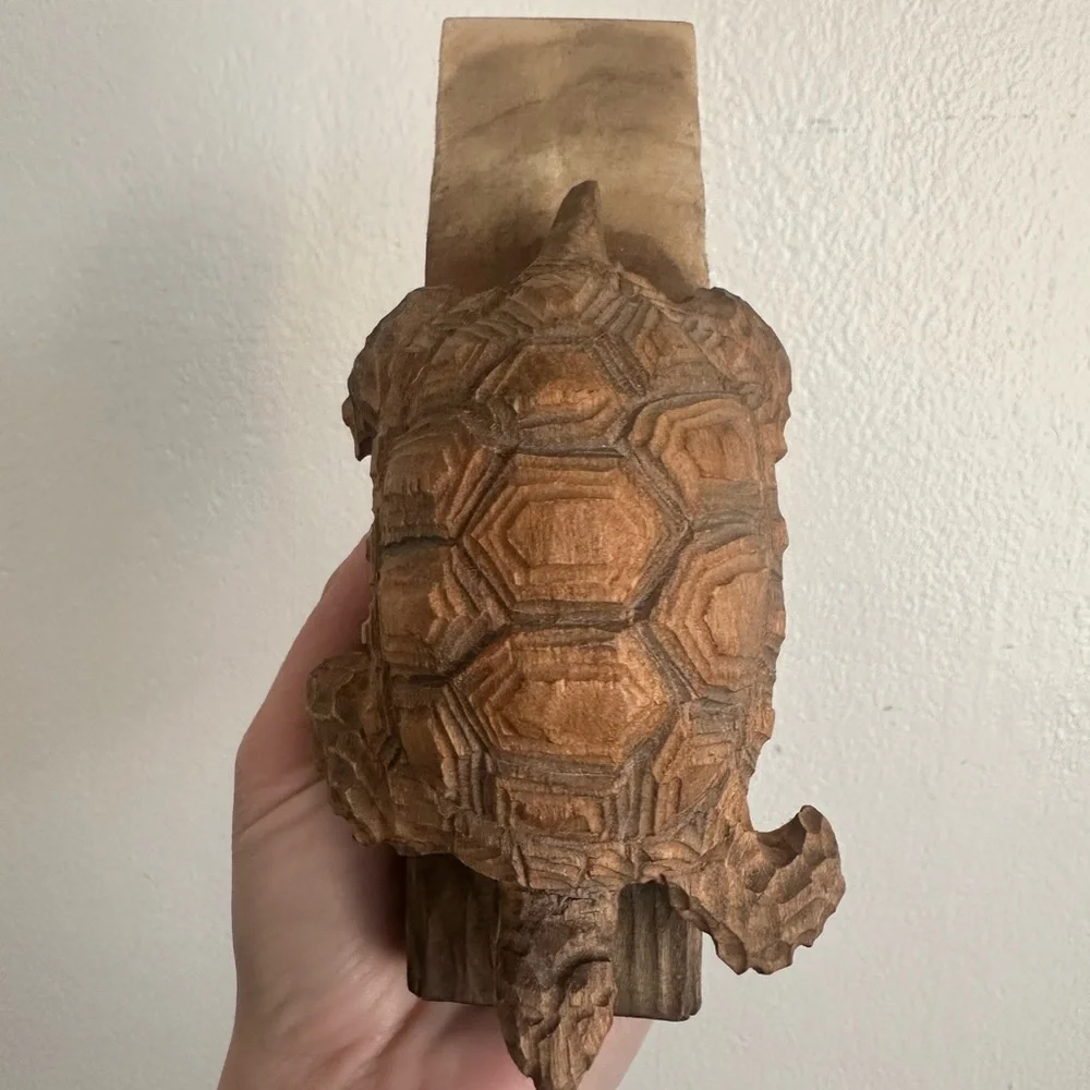 Brown Tortoise Door Stopper